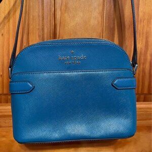 Kate Spade Dome Crossbody Peacock Purse
